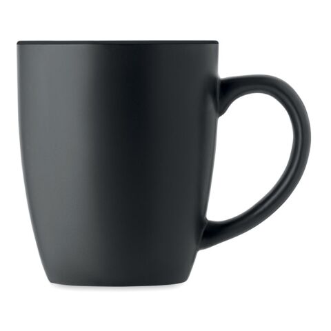 Two tone ceramic mug 290 ml black | No Branding | not available | not available