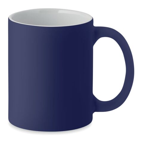 Matt coloured mug 300 ml navy blue | No Branding | not available | not available
