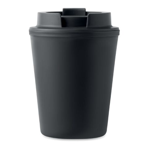 Recycled PP tumbler 300 ml black | No Branding | not available | not available
