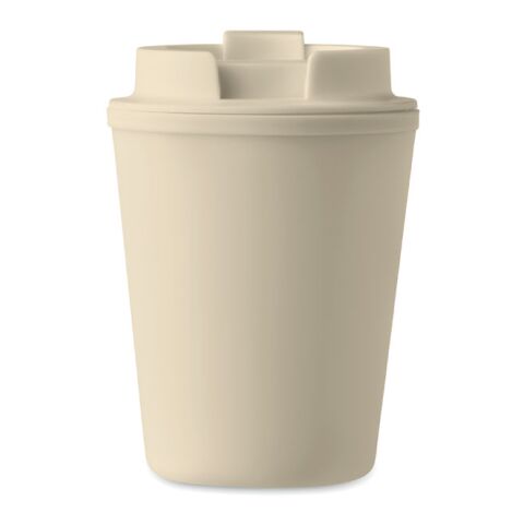 Recycled PP tumbler 300 ml beige | No Branding | not available | not available