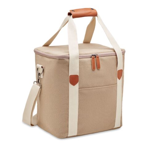 Large cooler bag canvas 450gr/m beige | No Branding | not available | not available | not available