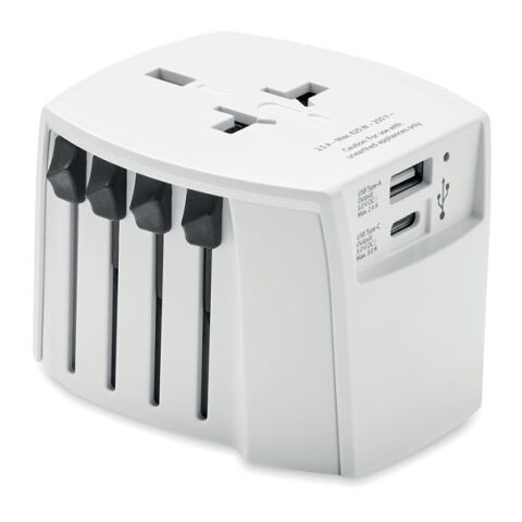 Skross MUV USB A/C adapter white | No Branding | not available | not available | not available