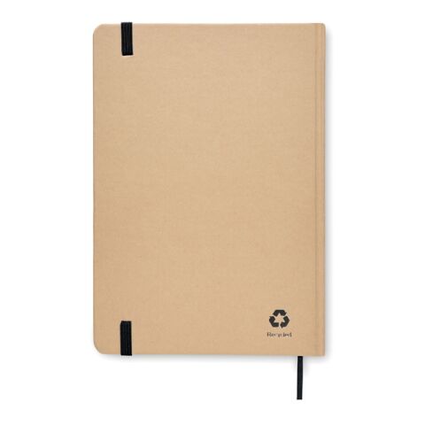 A5 recycled carton notebook black | No Branding | not available | not available