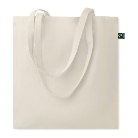 Fairtrade shopping bag, 140gr/m² beige | No Branding | not available | not available | not available