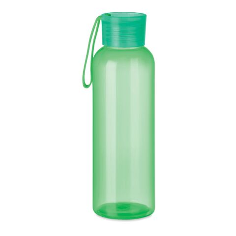 Tritan bottle and hanger 500ml transparent/green | No Branding | not available | not available