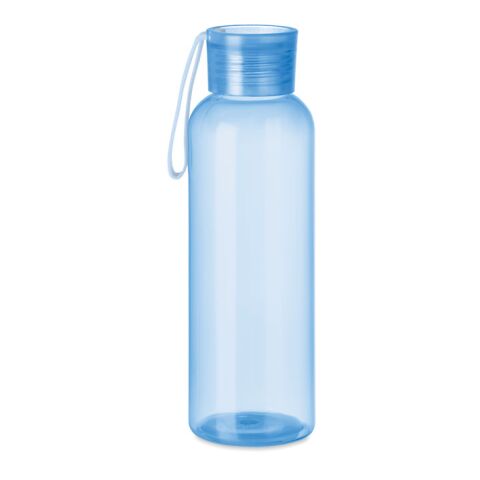 Tritan bottle and hanger 500ml transparent/light blue | No Branding | not available | not available