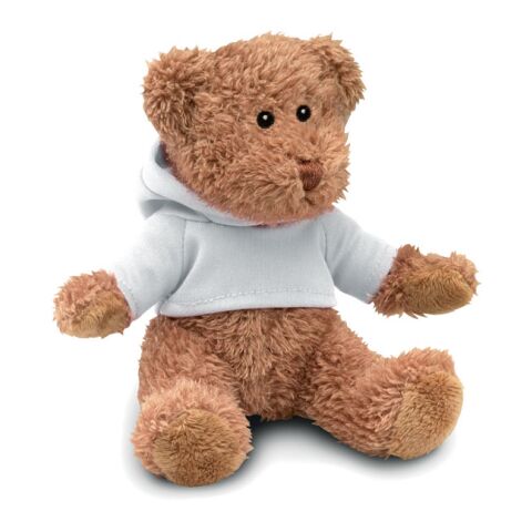 Teddy bear with hoodie white | No Branding | not available | not available | not available