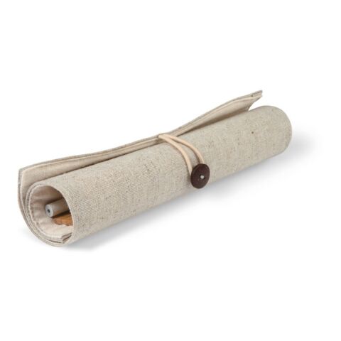 Stationary set in cotton pouch beige | No Branding | not available | not available | not available