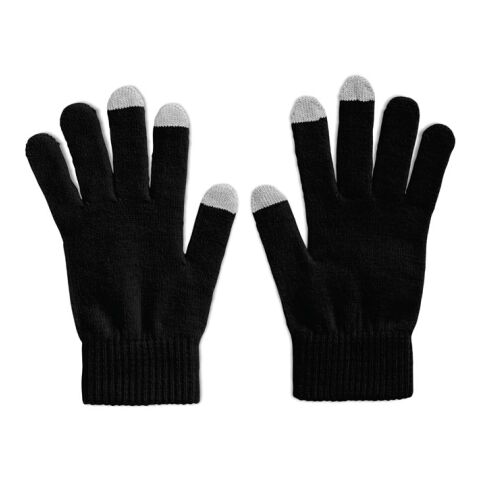 Tactile gloves for smartphones black | No Branding | not available | not available | not available
