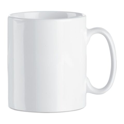 Ceramic mug 300 ml white | No Branding | not available | not available