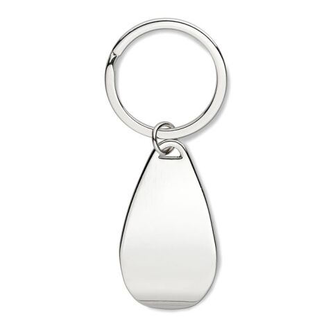 Bottle opener key ring shiny silver | No Branding | not available | not available