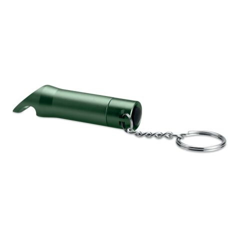 Metal torch key ring Dark green | No Branding | not available | not available