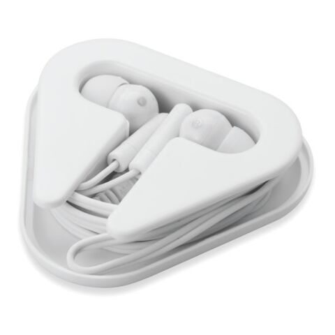 Earphones in PS case white | No Branding | not available | not available | not available