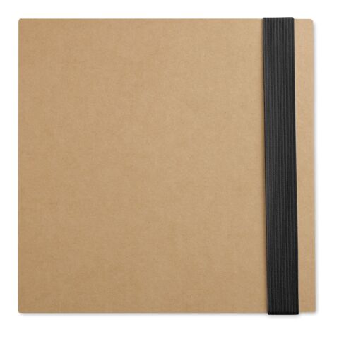 Notebook with memo set and pen black | No Branding | not available | not available | not available
