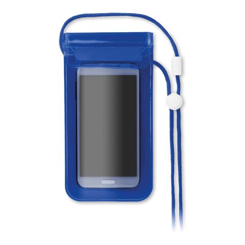 Smartphone waterproof pouch transparent/blue | No Branding | not available | not available