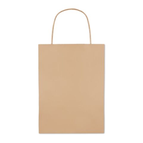 Gift paper bag small 150 gr/m² beige | No Branding | not available | not available | not available
