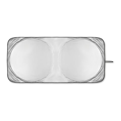 Foldable sun car visor matt silver | No Branding | not available | not available | not available