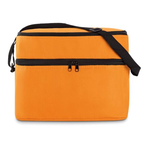 Cooler bag with 2 compartments orange | No Branding | not available | not available | not available