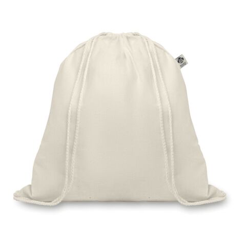 Organic cotton drawstring backpack beige | No Branding | not available | not available | not available