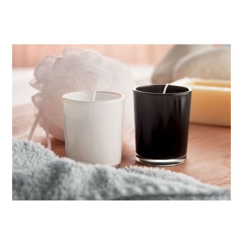 Scented candle in glass black | No Branding | not available | not available | not available