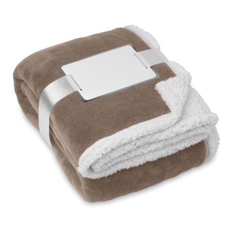 Blanket coral fleece/ sherpa khaki | No Branding | not available | not available | not available