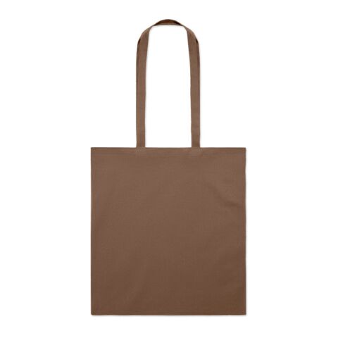 Cotton tote bag with long handles 140gr/m² Earth | No Branding | not available | not available | not available