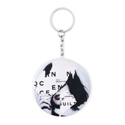Key ring with bottle opener matt silver | No Branding | not available | not available