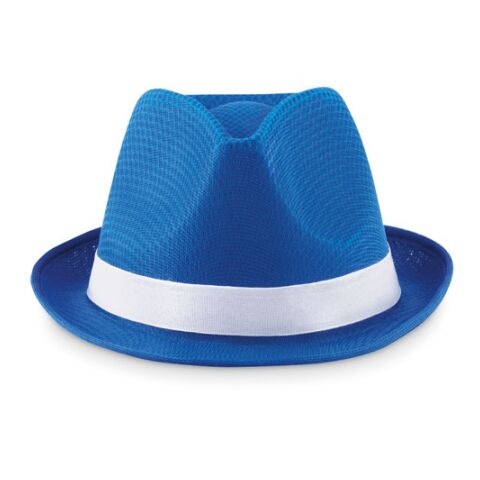 Coloured polyester hat royal blue | No Branding | not available | not available | not available