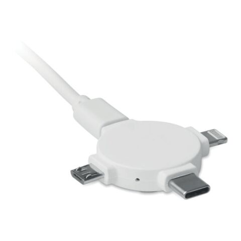 3 in 1 cable adapter white | No Branding | not available | not available | not available