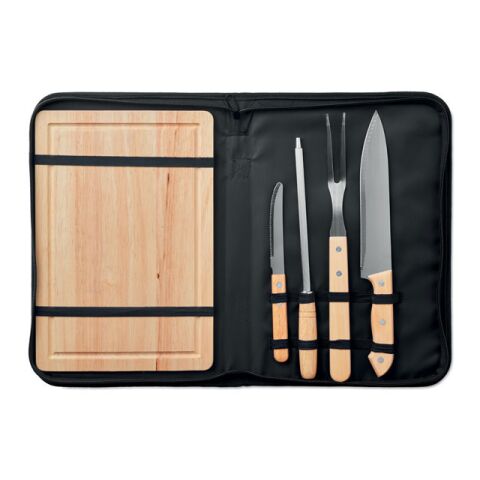 Set of 4 BBQ Grilling accessories black | No Branding | not available | not available | not available