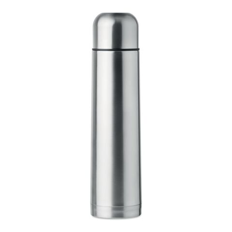 Thermos flask  1 liter matt silver | No Branding | not available | not available | not available