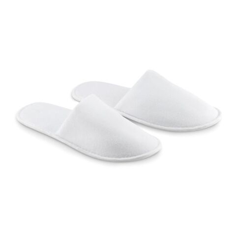 Pair of slippers in pouch white | No Branding | not available | not available | not available