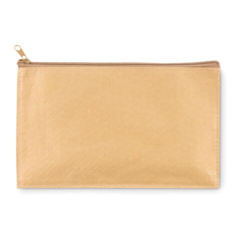 Woven paper pencil case beige | No Branding | not available | not available | not available