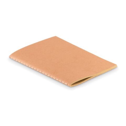 A6 recycled notebook 80 plain pages beige | No Branding | not available | not available | not available