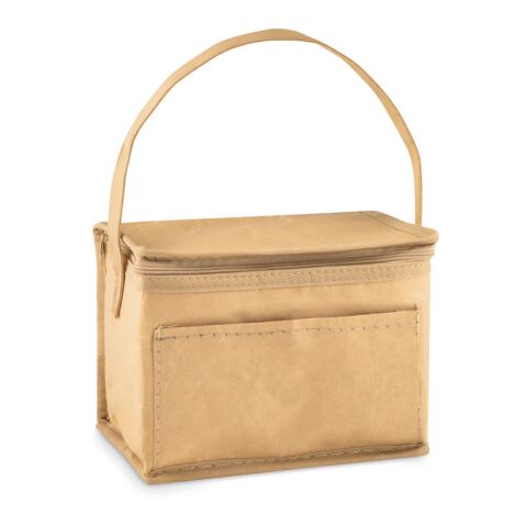 6 can woven paper cooler bag beige | No Branding | not available | not available