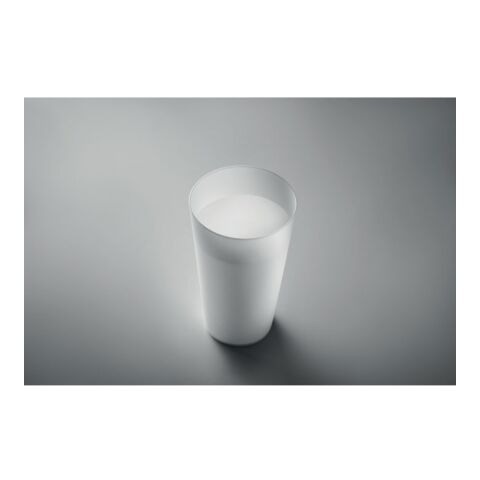 Reusable event cup 500ml white | No Branding | not available | not available