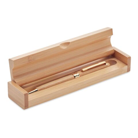Bamboo twist ball pen in box wood | No Branding | not available | not available | not available