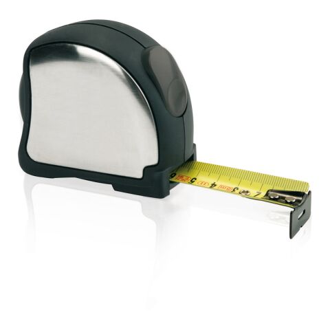 5m/25mm Stainless Steel Measuring Tape silver-black | No Branding | not available | not available