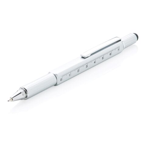 5-in-1 aluminium toolpen grey | No Branding | not available | not available