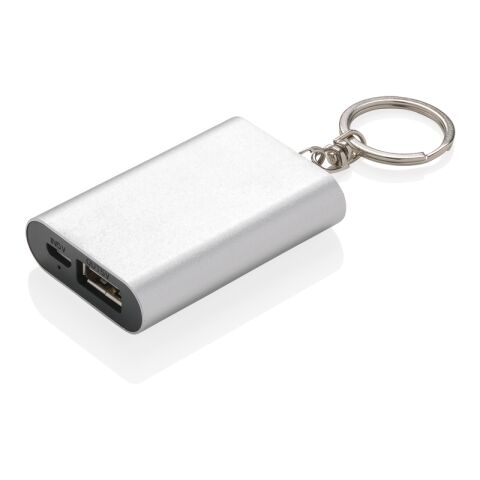1.000 mAh keychain powerbank silver | No Branding | not available | not available