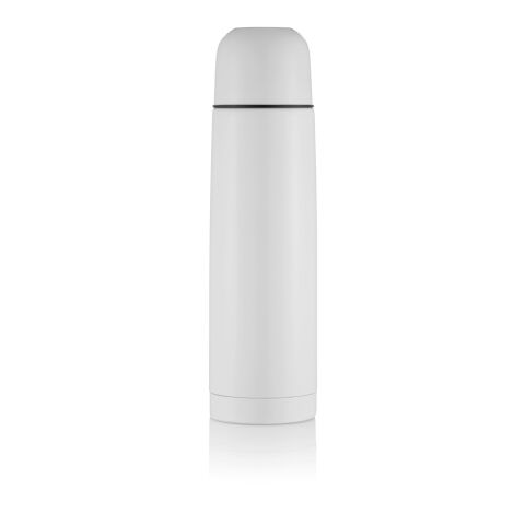 Stainless steel flask white