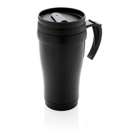 Stainless steel mug Black | No Branding | not available | not available