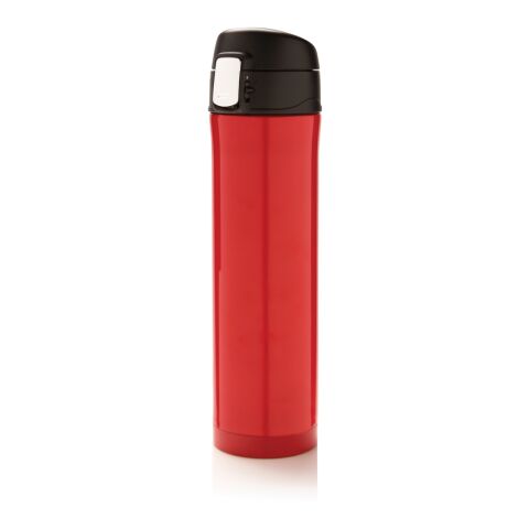 Easy lock vacuum flask red-black | No Branding | not available | not available
