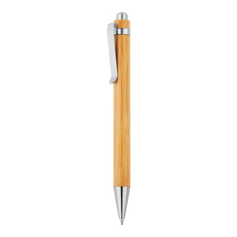 Bamboo pen brown-silver | No Branding | not available | not available