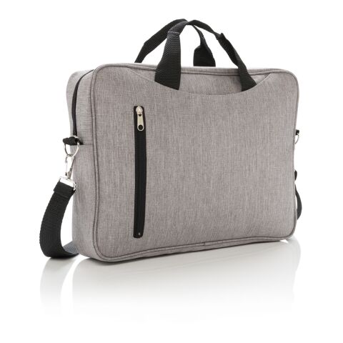 Classic 15” laptop bag grey | No Branding | not available | not available | not available