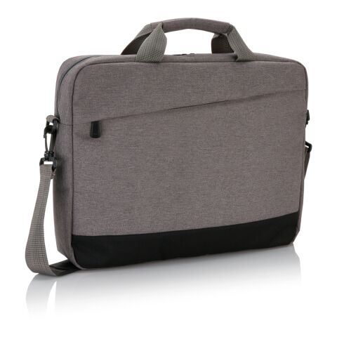 Trend 15” laptop bag grey-black | No Branding | not available | not available | not available