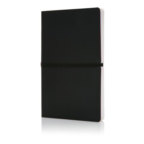 Deluxe softcover A5 notebook Solid black | No Branding | not available | not available