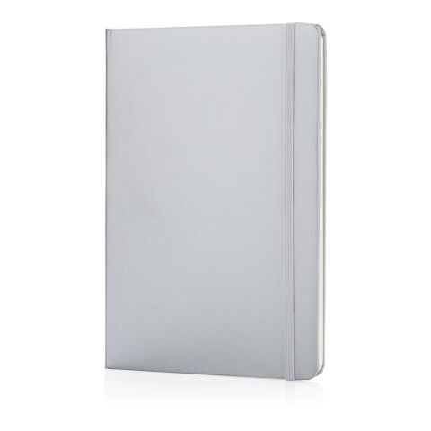 Classic hardcover notebook A5 silver | No Branding | not available | not available