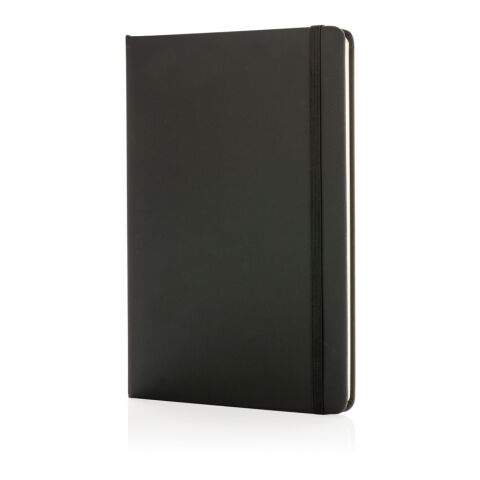 Standard hardcover PU notebook A5 black | No Branding | not available | not available