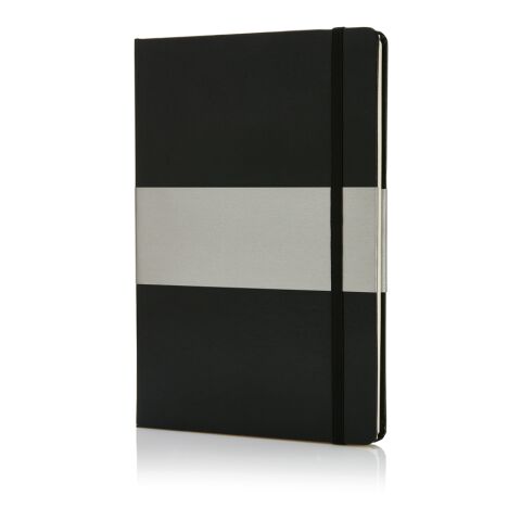 A5 hardcover notebook Solid black | No Branding | not available | not available